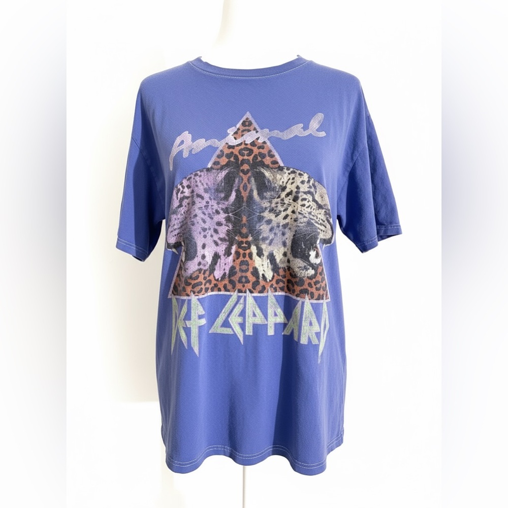 Led Zeppelin Blue Graphic Tee